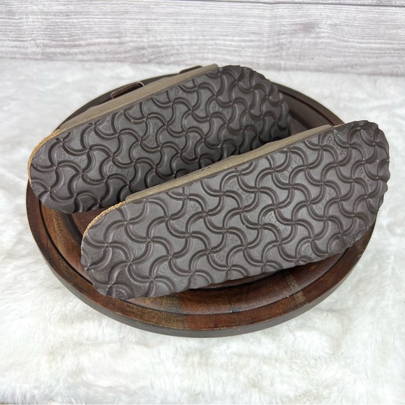 Birkenstock Women’s Arizona Mocca Strap Sandals Size 36 Narrow Fit - Picture 9 of 10